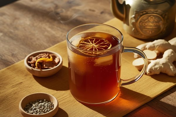 lucid origin hyper realistic editorial lifestyle food photography of a warm amber brown roast 2