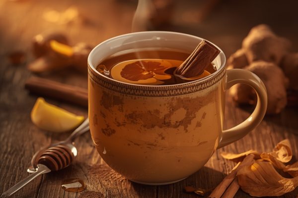 lucid origin hyper realistic editorial lifestyle food photography of a warm amber ginger cinn 0