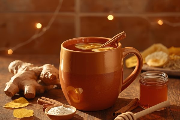 lucid origin hyper realistic editorial lifestyle food photography of a warm deep golden amber 3