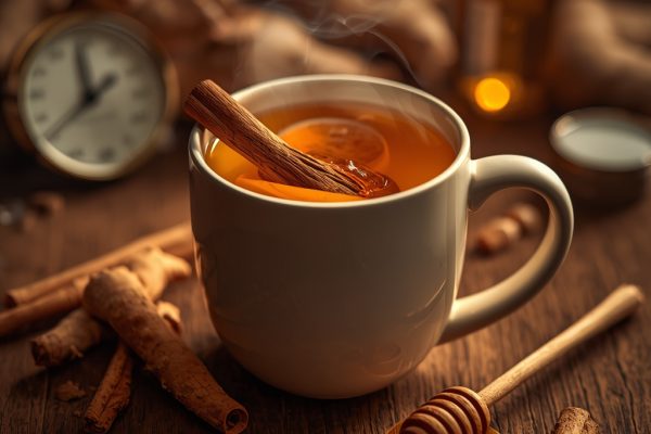 lucid origin hyper realistic editorial lifestyle food photography of a warm golden amber cinn 0