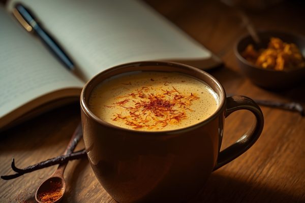 lucid origin hyper realistic editorial lifestyle food photography of a warm golden saffron fo 3