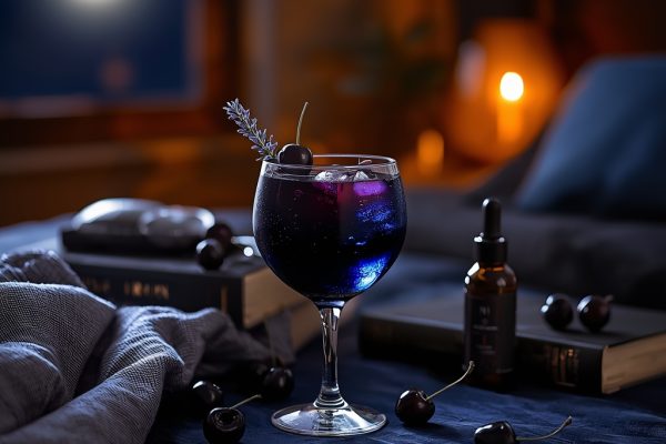 lucid origin hyper realistic moody editorial food photography of a deep indigo violet restles 1
