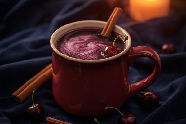lucid origin hyper realistic moody editorial food photography of a deep ruby burgundy cpap re 1
